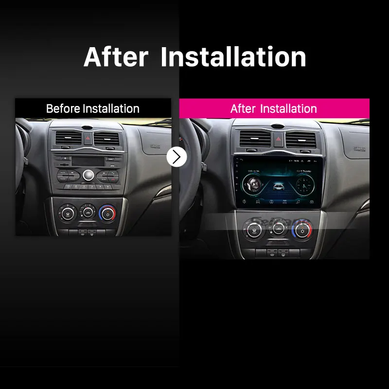 Seicane автомобильный радиоприемник " Android 8,1 gps Navi для Lada Granta с поддержкой AUX Carplay DAB+ с диагностическим разъемом и цифровым видеорегистратором автомобильный мультимедийный плеер