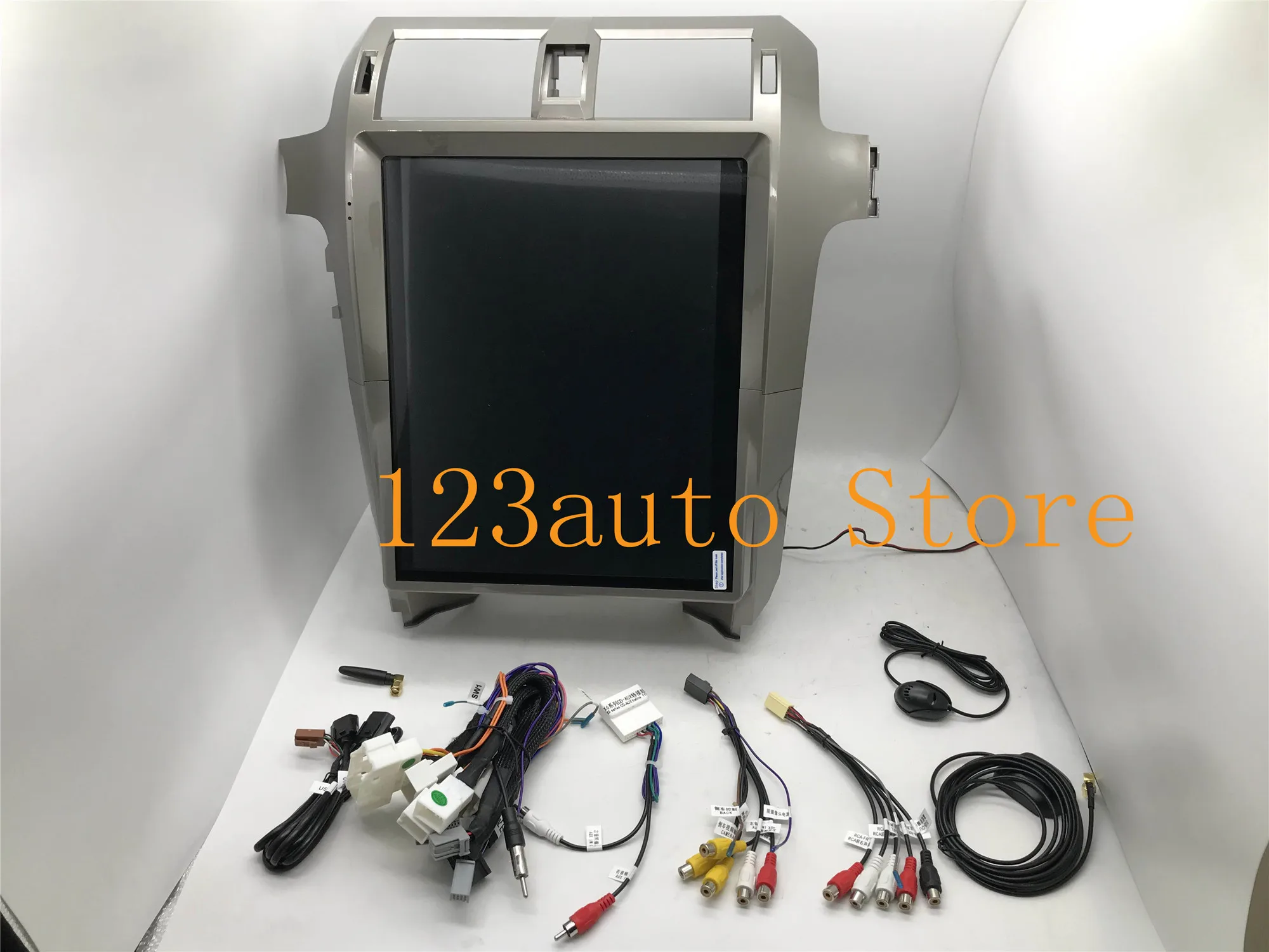 Автомобильный DVD проигрыватель 15 дюймов с вертикальным экраном в стиле Тесла Android