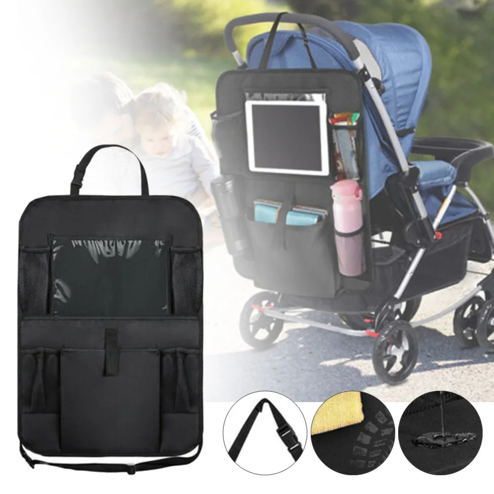 

Car Backseat Organizer With Touch Screen Tablet Holder Storage Pockets Kick Mats Car Seat Back Protectors For Kids Toddlers