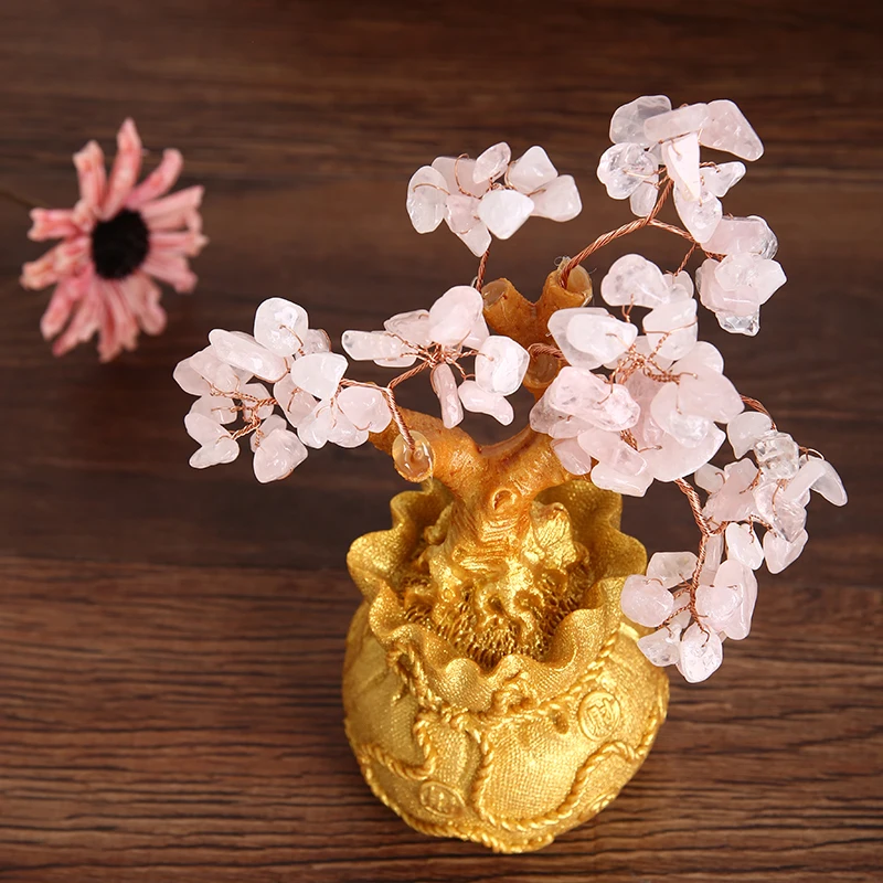 1 шт для денег богатства дерево детей с украшением в виде кристаллов Стиль