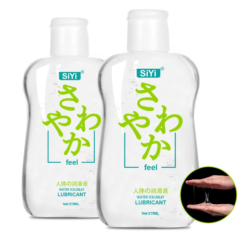 Смазка для секса 215 мл на водной основе легко чистящаяся смазка массажное масло