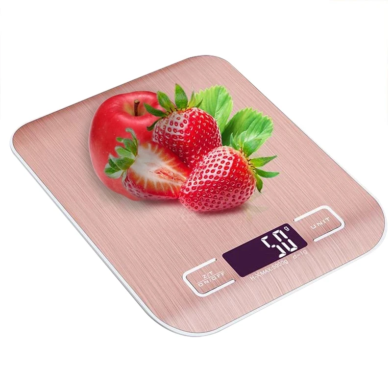 

10KG 1G LCD Stainless Steel Digital Kitchen Scale Precision Food Scales For Cooking Electronic Balance Mini Measuring Tools