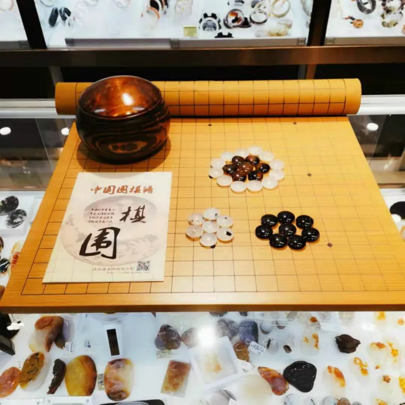 Элитный бутик агатовый цветок шахматы деревянная коробка пять шахматных коробок