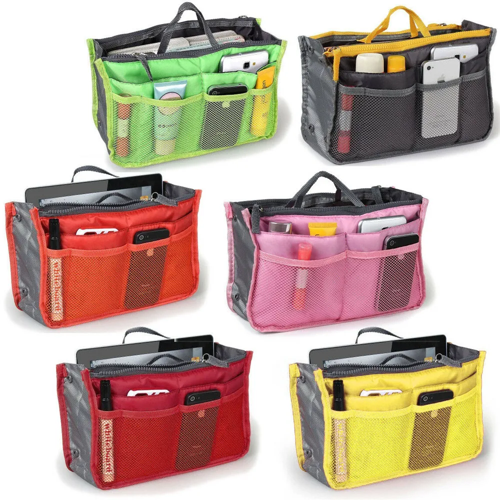 

Handbag Organiser Insert Liner Travel Bag Organizer Large Purse Ladies Cosmetic
