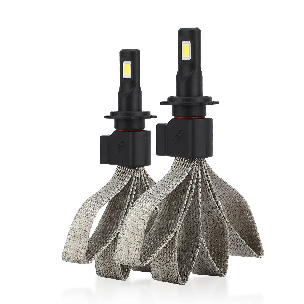 2 шт. 8000LM 72WRoadsun S7 светодиодная фара головного света автомобиля S2 Автомобильная фара HID налобный фонарь светодиодный налобный фонарь для автомобиля