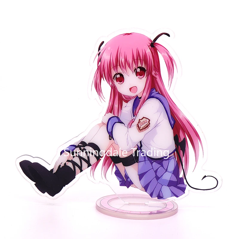 Ангельские биты! Экшн-фигурки игрушки для косплея аниме Tachibana Kanade Yui акриловые