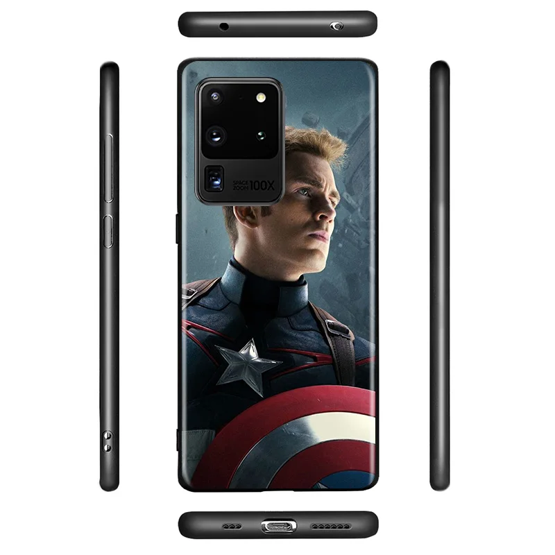 

Marvel Avengers Super Hero Captain America For Samsung Galaxy A31 A51 A71 A91 A12 A32 A42 A52 A72 A02S TPU Silicone Phone Case
