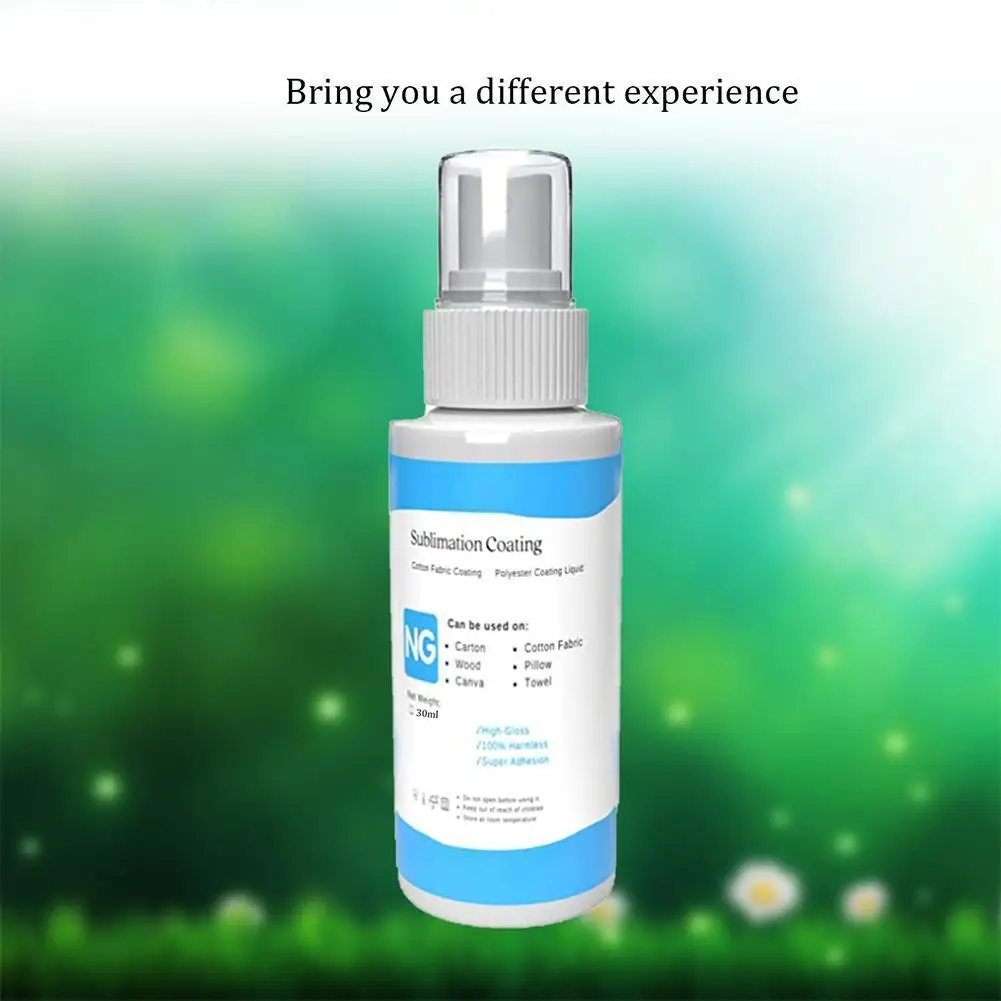 

30/50/100Ml Clothes Clear Sublimation Coating Spray Paint Fixed Supplies For Clothes Household Spray Transparent Sublimatio D2Z3