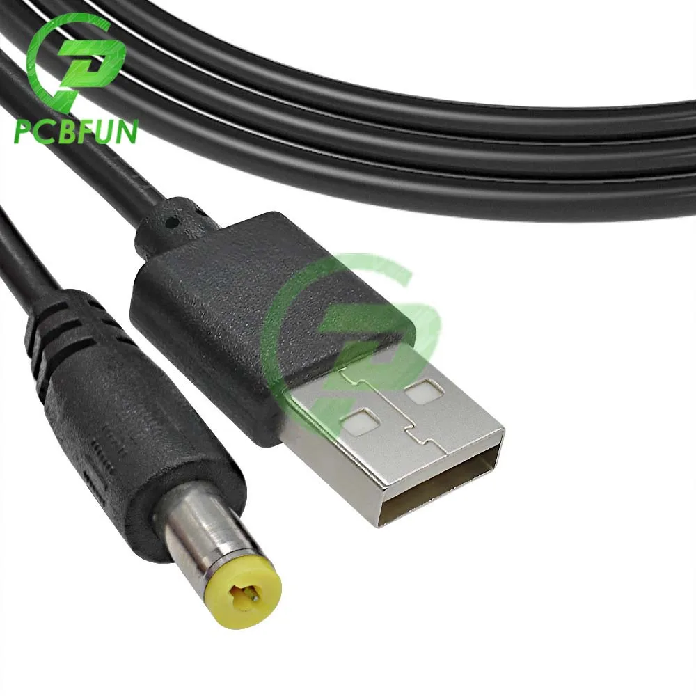 USB-кабель для зарядки 5 В-9 В/12 В постоянного тока 1 А 2 1x5 мм | Электронные компоненты