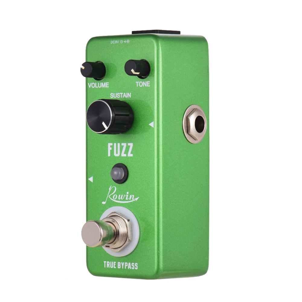 Педаль эффектов для гитары Rowin FUZZ струнный инструмент с ручкой регулировки звука