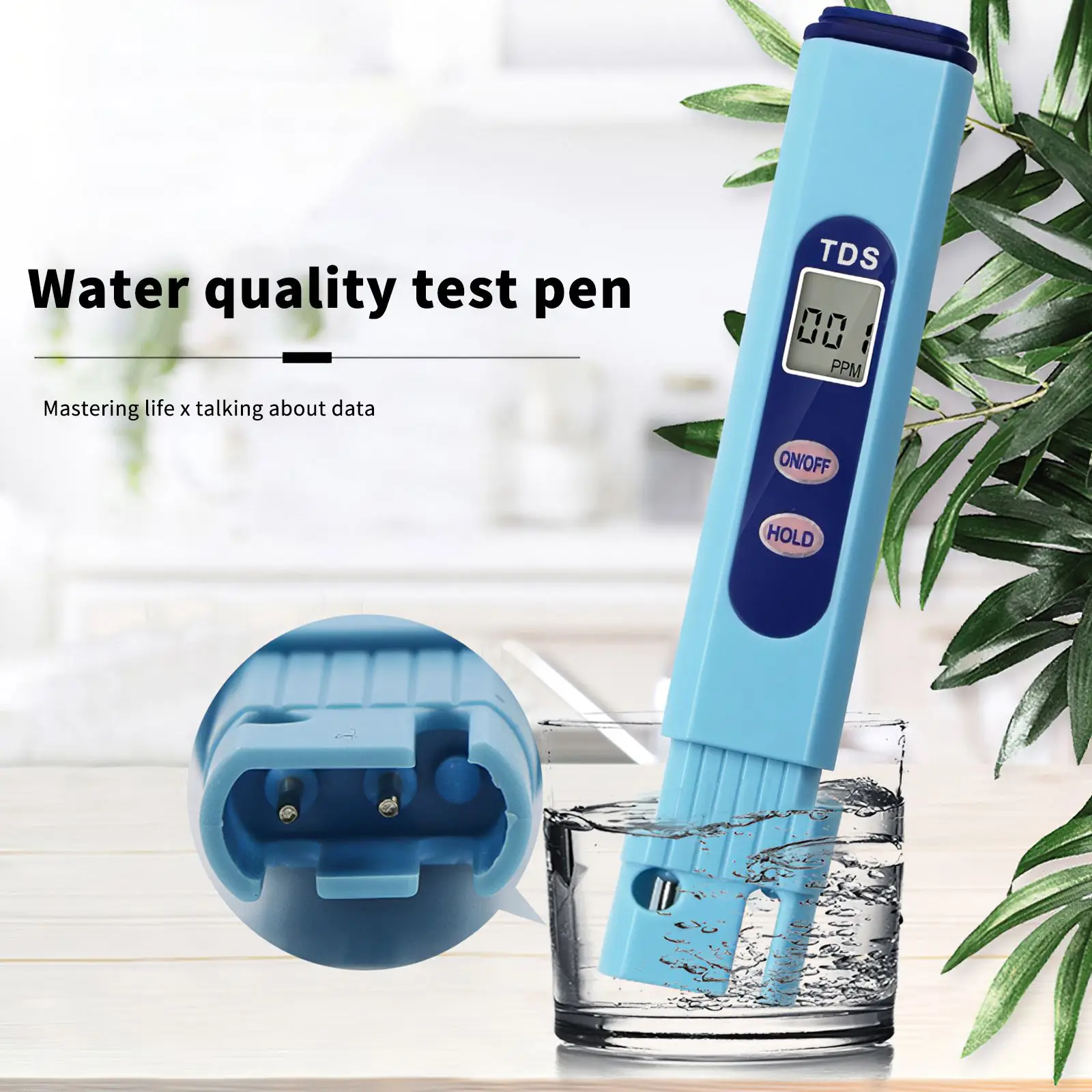 

Portable Pen Portable Digital Water Meter Filter Measuring Water Quality Purity Tester TDS Meter 0-999PPM TDS range high quality