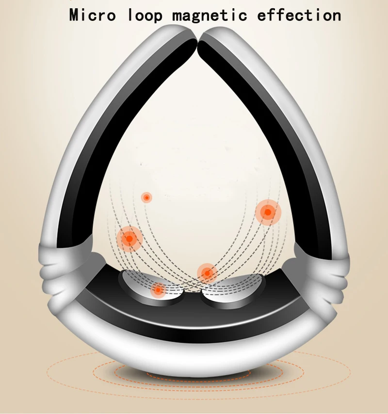 Электрический импульсный массажер для шеи шейный позвоночник Дальний