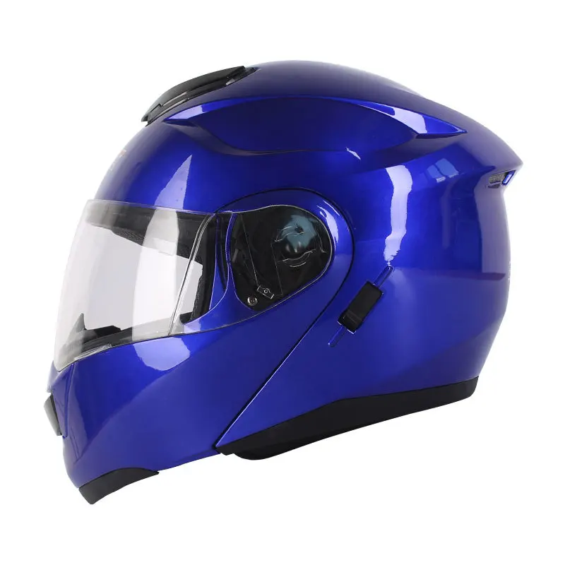 

New Flip Up Motorcycle Helmet Double Visor Woman Helmets Motorbike Man Helmets Casco Moto Full Face Motorcycle Helmet for man