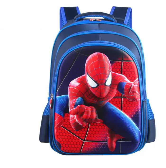 Детский рюкзак с 3D рисунком Капитана Америка для начальной школы мальчиков и