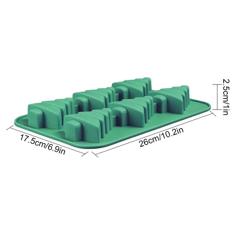 6 рождественских форм силиконовая форма для выпечки Рождественская торта серия