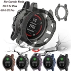 Защитный чехол из ТПУ для Garmin Fenix 6S 6 6X Pro 5S 5 5X Plus, противоударный чехол-рамка для браслета с защитой от царапин, защитный чехол для экрана