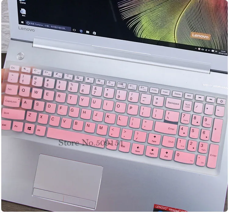 Защитная пленка для клавиатуры 15,6 дюймов для lenovo Ideapad 15 110 310 510 V310S V510 V510s 110s 310s 510s