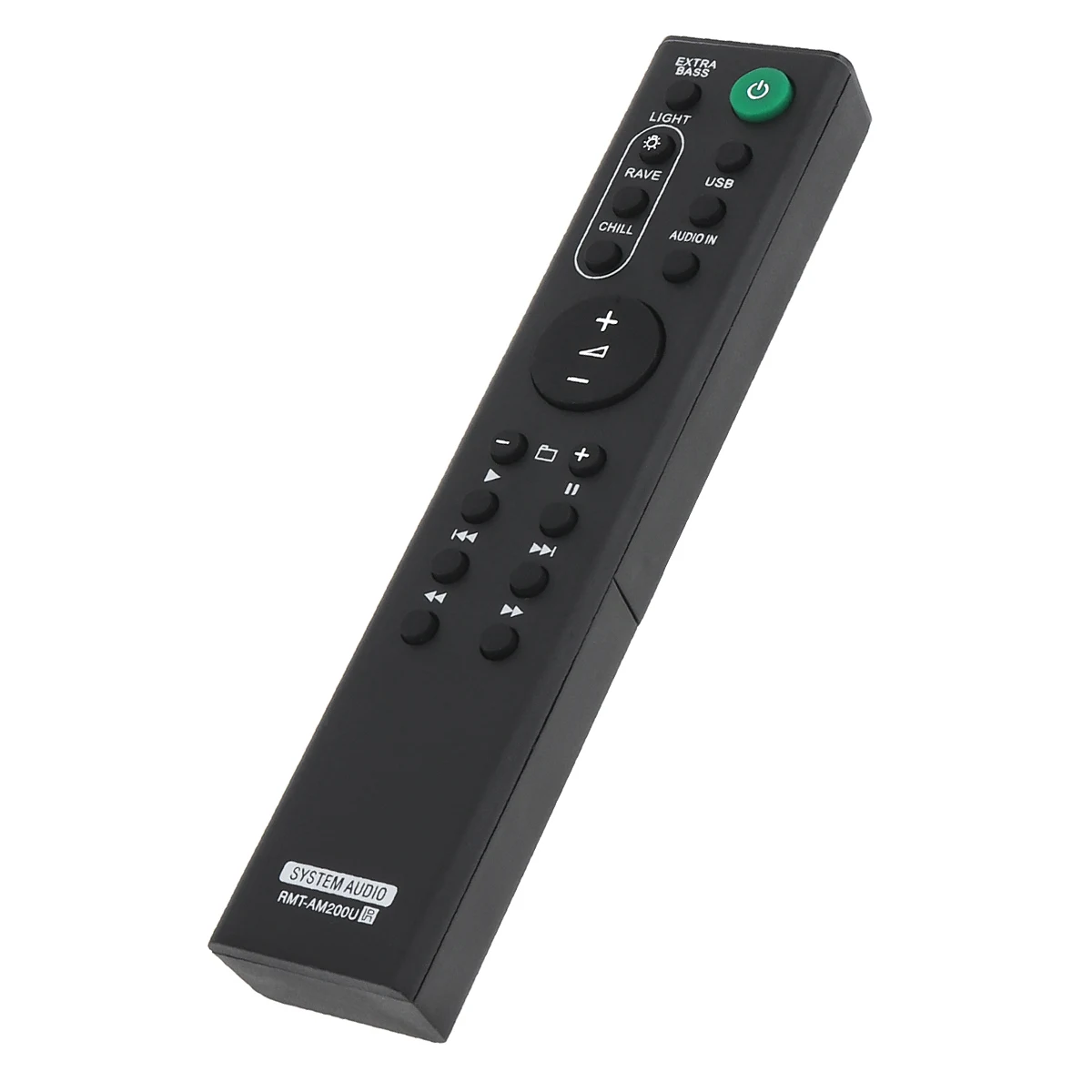 Беспроводной пульт дистанционного управления IR 433МГц для аудио/телевизора, дальность передачи 10 метров, модель EN3R39H, работает на батарейках AAA, подходит для домашнего использования, совместим с RMT-AM200U.