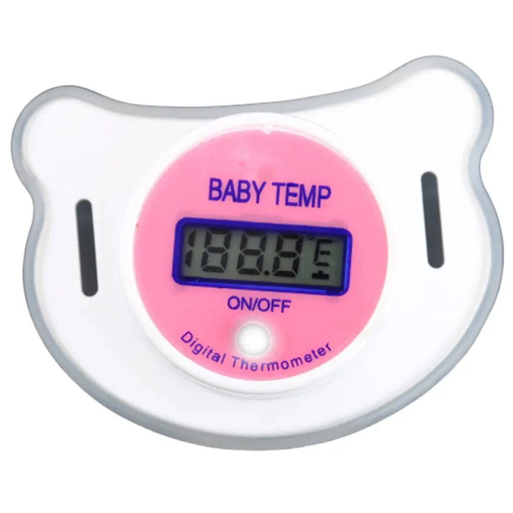 

LCD Digital baby thermometer Mouth Nipple Infant Thermometer Pacifier Measuring Tools Electronic Temperature Measurement