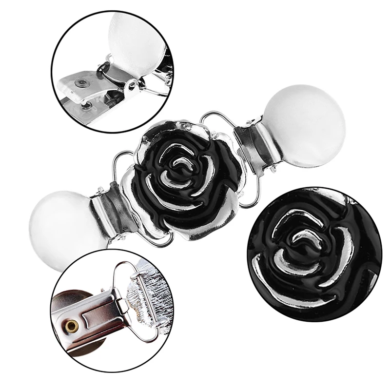 Женская антикварная брошь в виде цветка булавка подвески свитер шаль