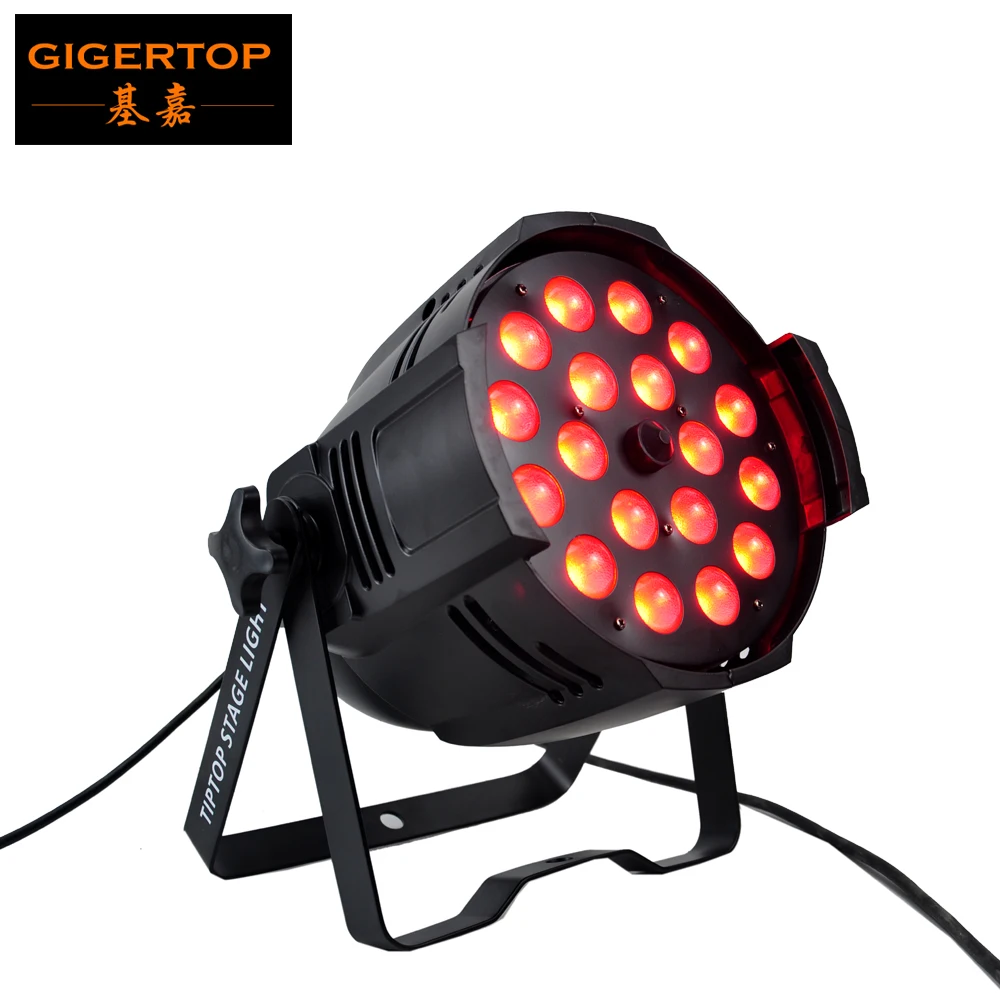 Бесплатная доставка DJ Freedom Par 18x12 Вт 4в1 RGBW светодиодный светильник DMX клиновидный