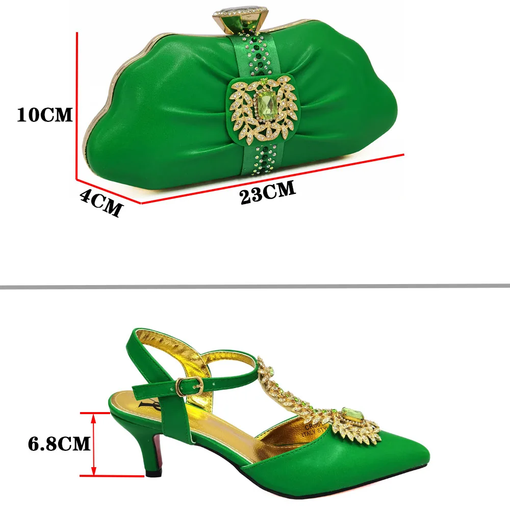 Doershow хорошая цена африканская Свадебная обувь Итальянская с подходящими сумками