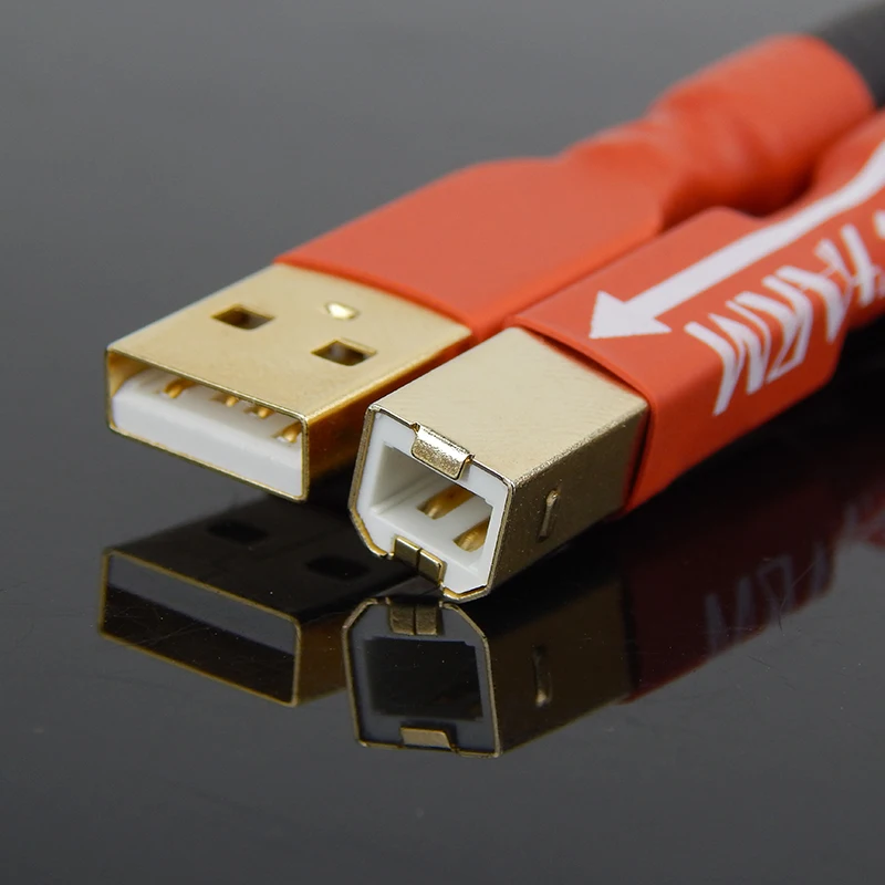 HiFi аудио усилитель Высокое качество 4N OFC кабель Кабель USB для принтера Цифровой