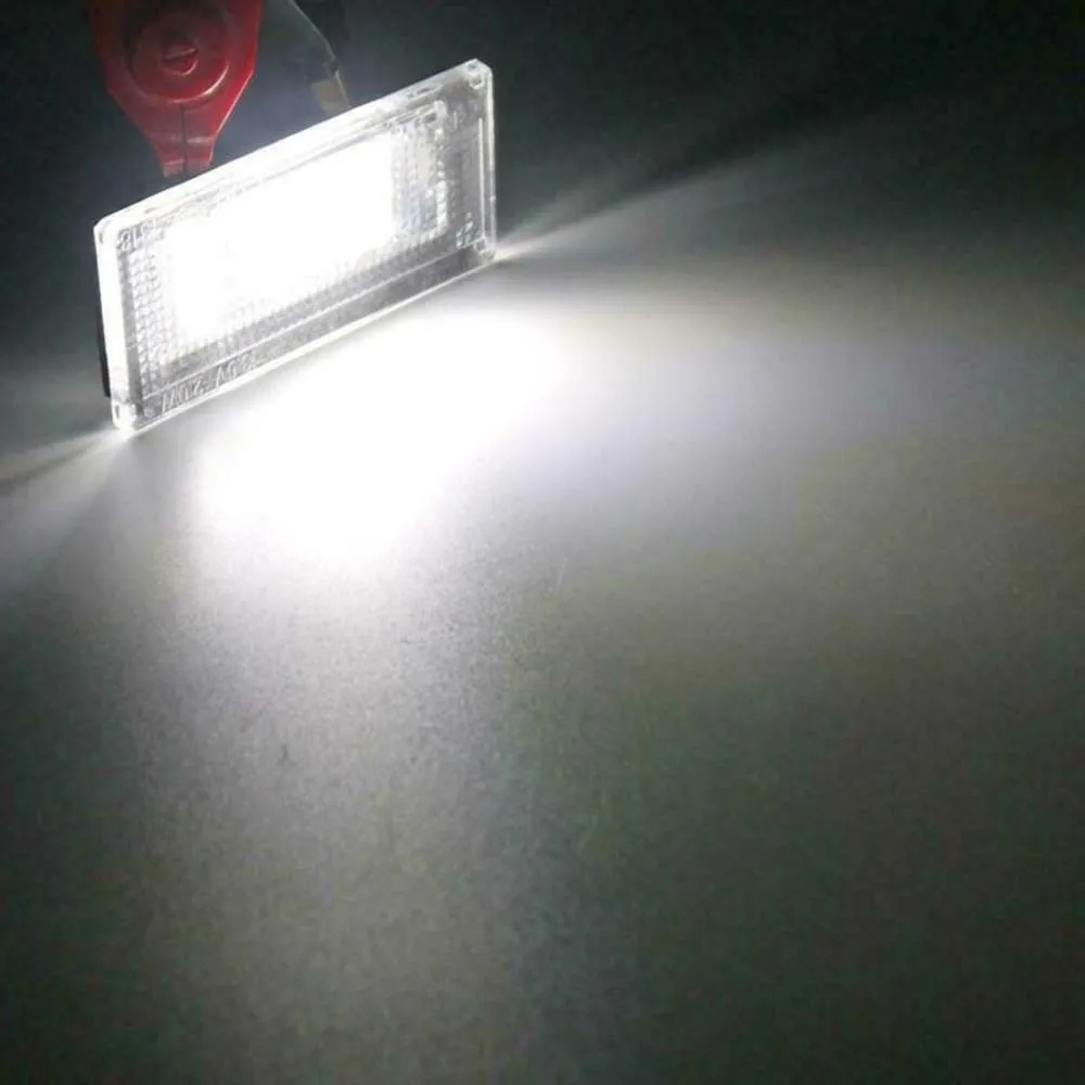 2pcs Car Taillight 18 LED License Plate Light For BMW Mini Cooper One R50 S R53 Convertible R52 Accessory Lights | Автомобили и