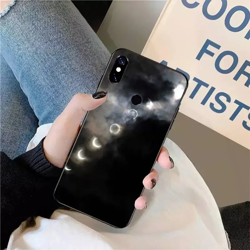

white moon stars space astronaut Phone Case For Xiaomi Redmi note 7 8 9 t max3 s 10 pro lite