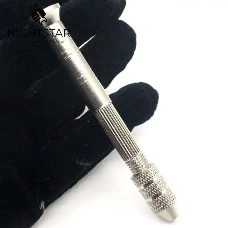 3 шт. Мини Микро алюминиевая ручная дрель с бесключевым Чаком