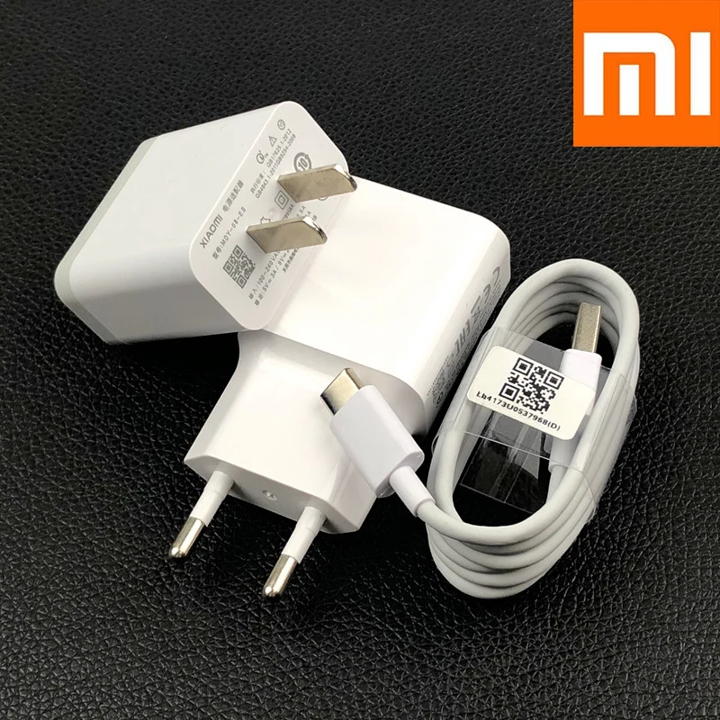 Оригинальное зарядное устройство Xiaomi Note 10 QC 3 0 EU/US адаптер для быстрой зарядки Usb