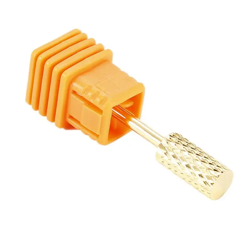 Быстро раскупаемый 1 шт. цилиндрический золото Цвет шлифовальная насадка для