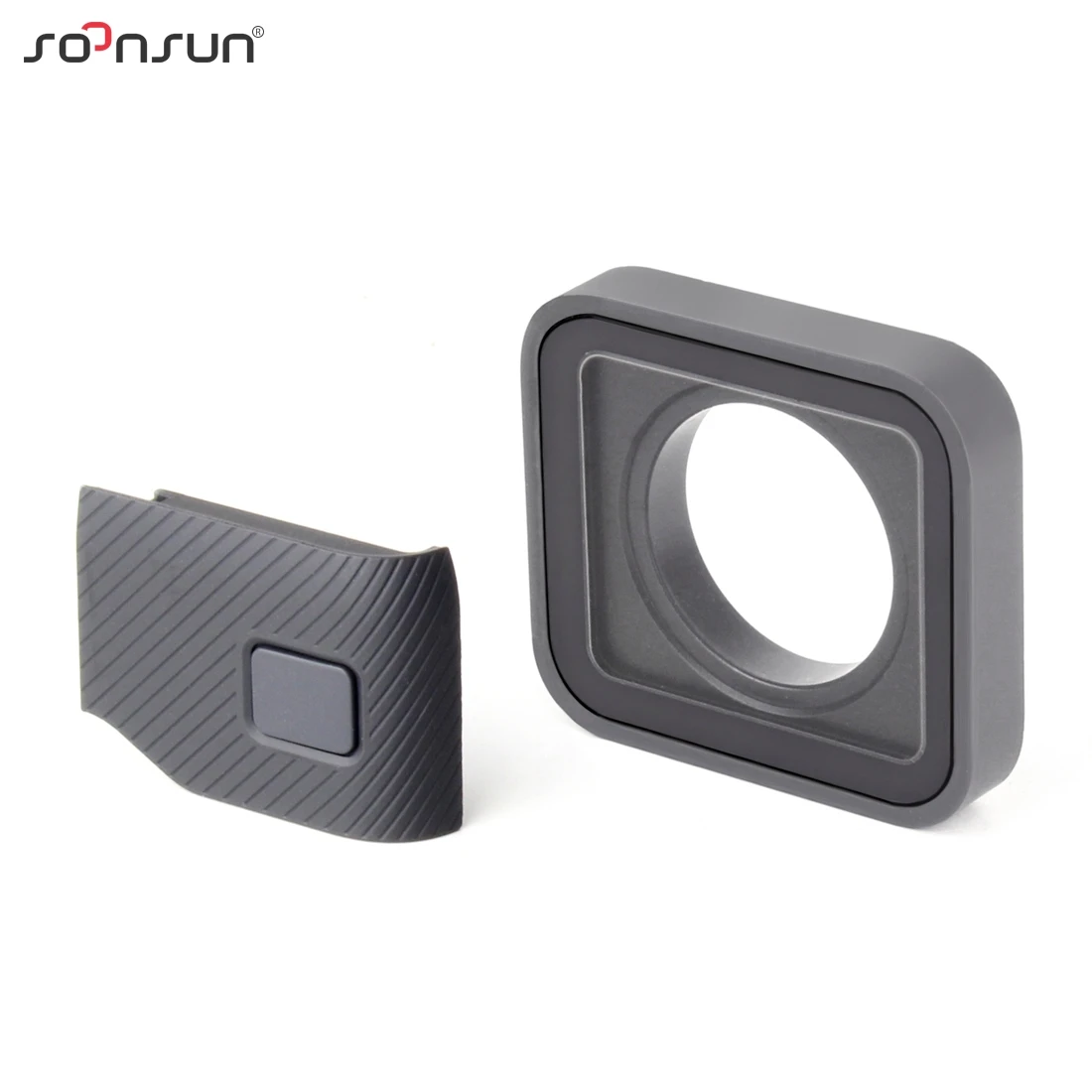 SOONSUN Защитный Объектив Замена боковой двери запчасти USB-C Mini HDMI порт боковая крышка для GoPro HERO 7 6 5 Черная Камера