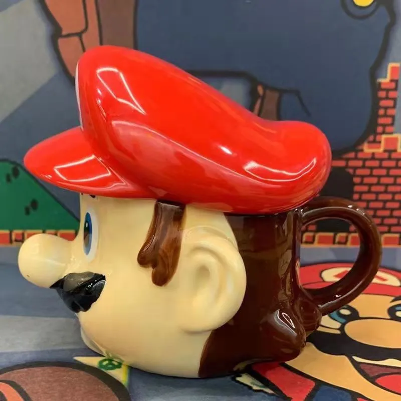 3D Керамическая кофейная кружка Super Mario для канализации чашка молока чая и