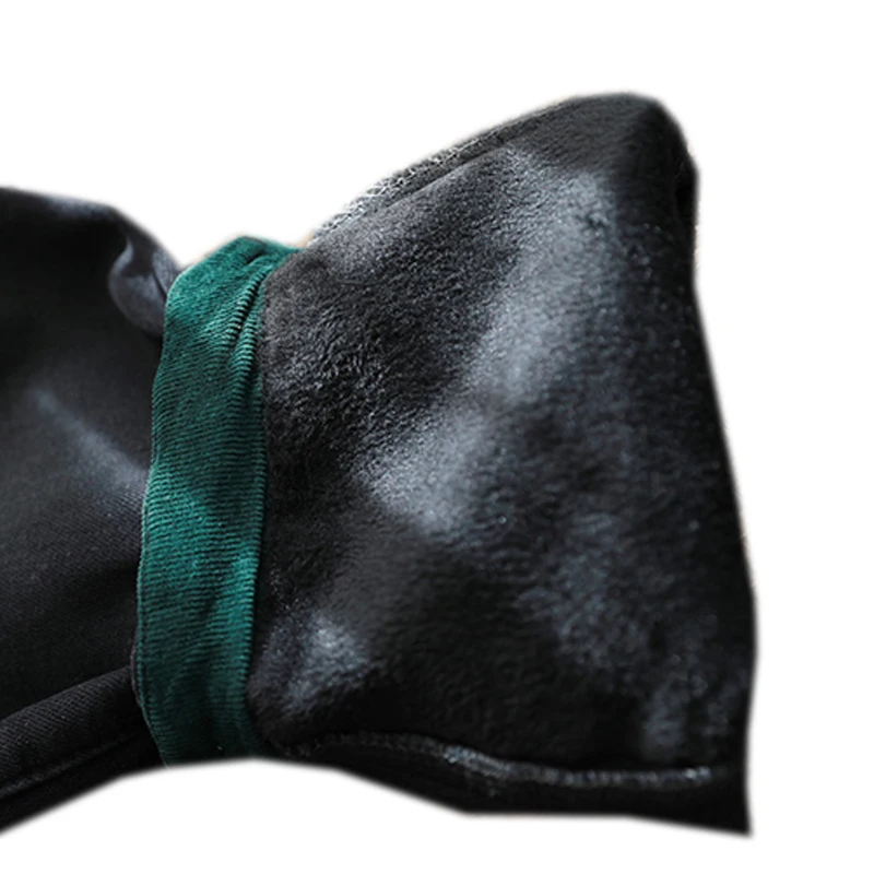 

Women Jeans Patchwork Fleeced Thick for Autumn Winter Casual Retro Vintage Denim Pants Big Loose A12031110