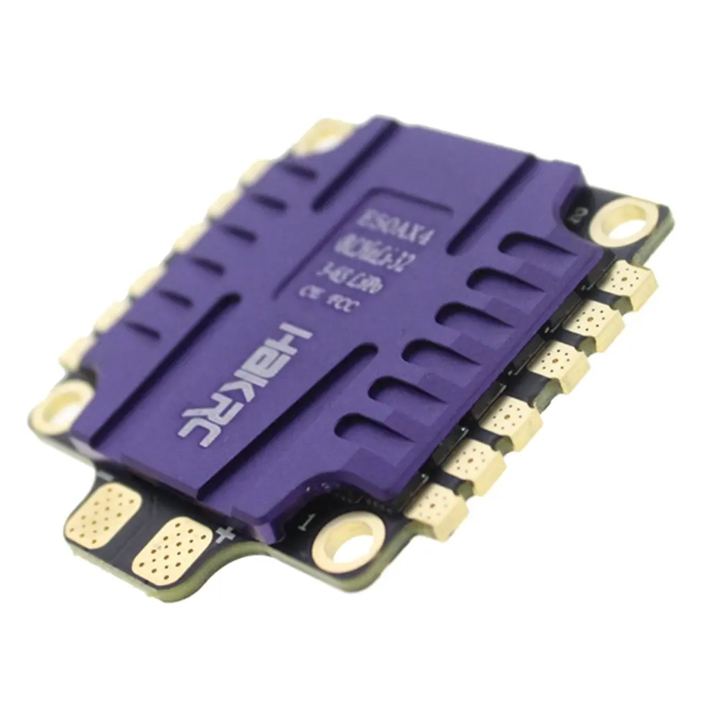 HAKRC ESC 4-в-1 50A с диагональю экрана 3-6S BLHeli_32 5V 3A BEC Dshot1200 мини Размеры ESC для DIY небольшой гоночный Дрон с видом от первого лица с отводом тепла