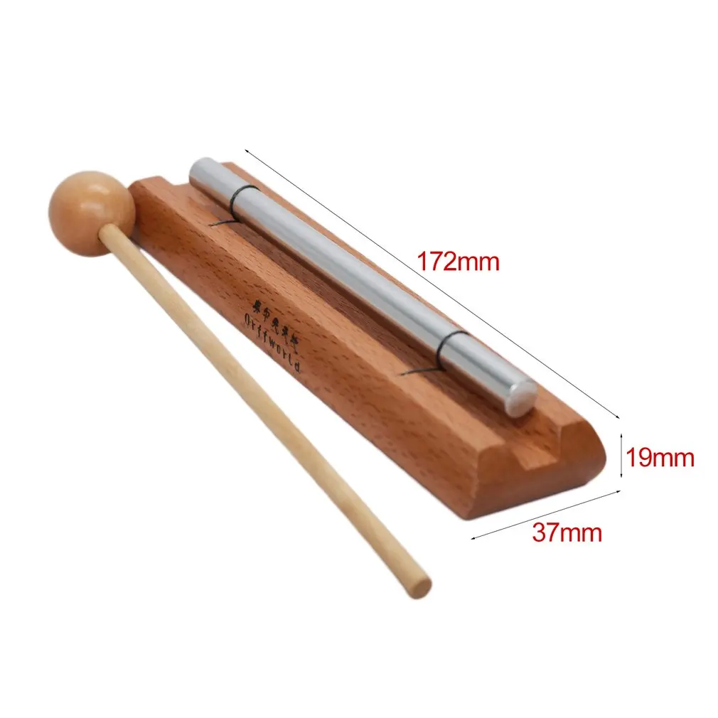Изысканный однотональный ударный инструмент с молотком orff World детская