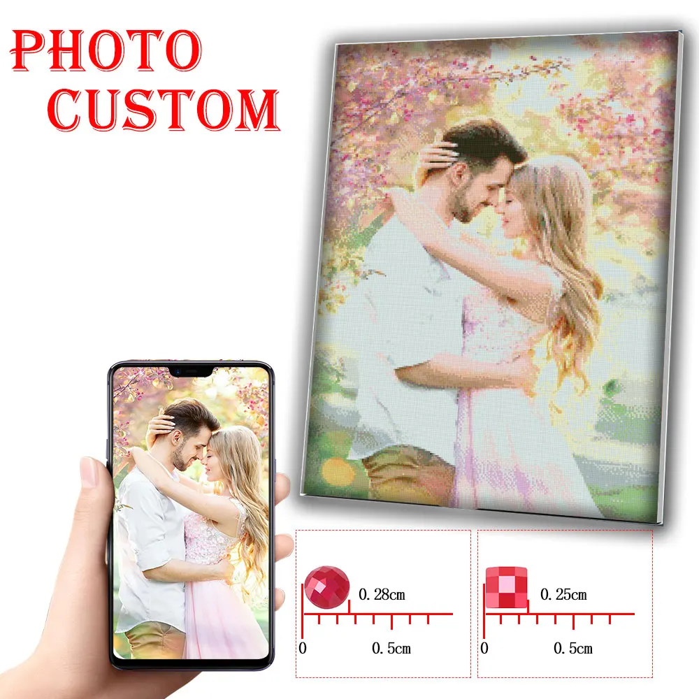 

Фото на заказ алмазная живопись 5D Сделай Сам Картина Стразы Алмазная вышивка крестиком украшение для дома и свадьбы