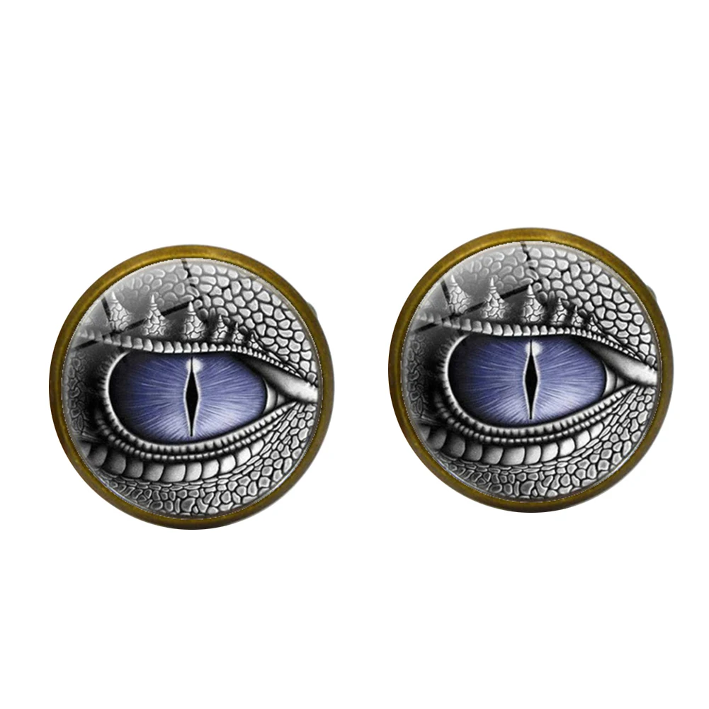2 шт./компл. для мужчин Dragon Eye Faux Gem рубашка рукав Запонки пуговицы одежда