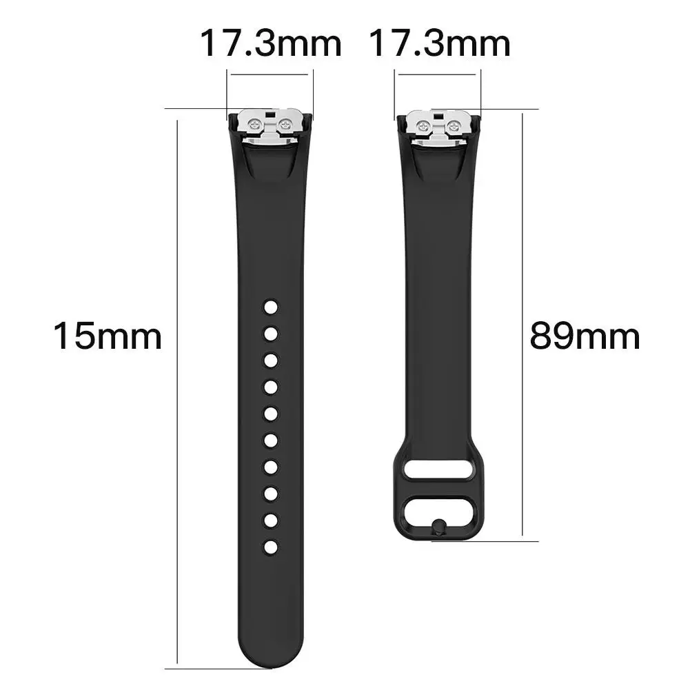 

Silicone Sport Watch Band Strap Wrist Band Strap For Samsung Galaxy Fit SM-R370 Smart Bracelet Watch Strap Accessories