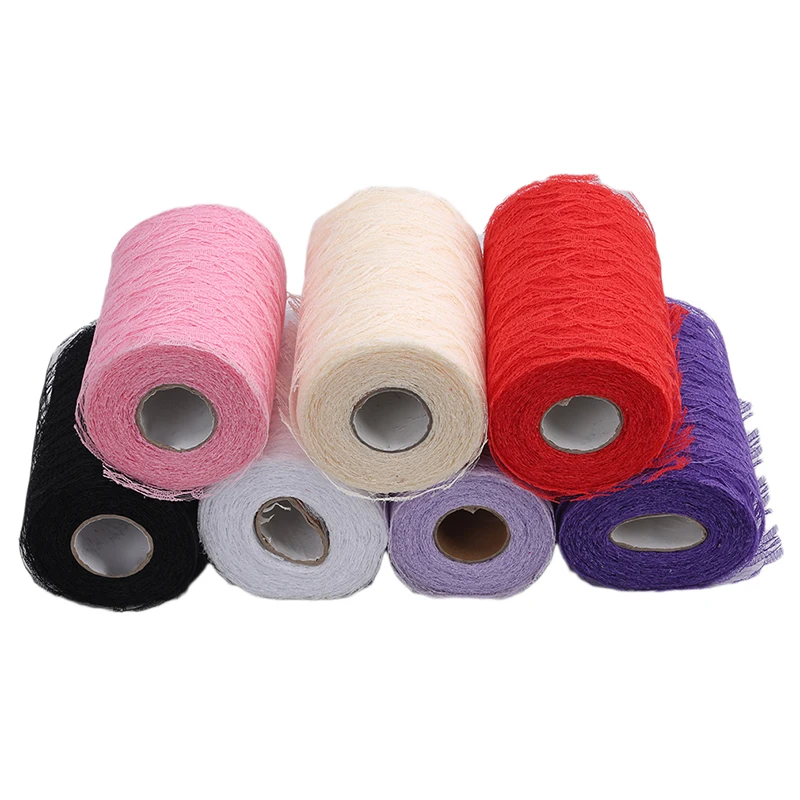 Новинка красивая белая и бежевая вышитая кружевная искусственная ткань отделка