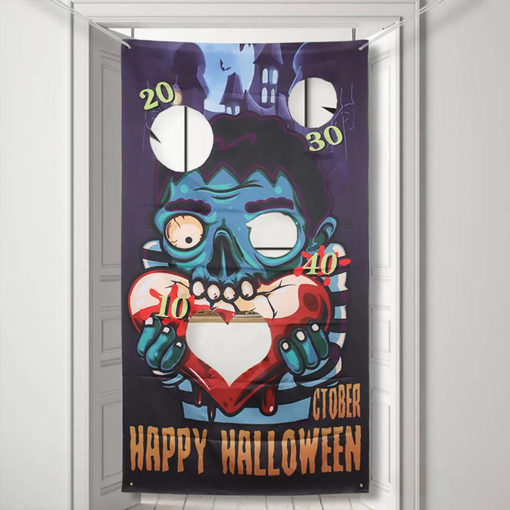 Забавный игровой баннер с 3 пакетами и веревкой для детей взрослых товары улицы