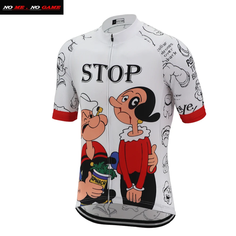 Мужская забавная велосипедная джерси с рисунком одежда для шоссейного