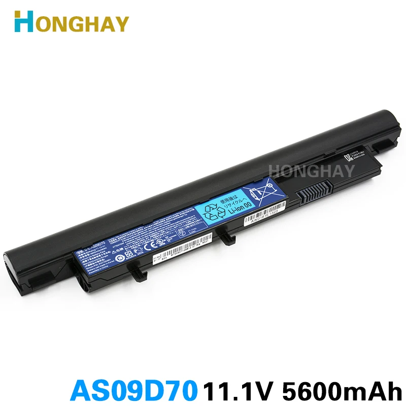 Оригинальный аккумулятор HONGHAY AS09D70 для ноутбука acer Aspire AS09D31 3810T 3811T 3410 4410 5410 T 4810T 5810T