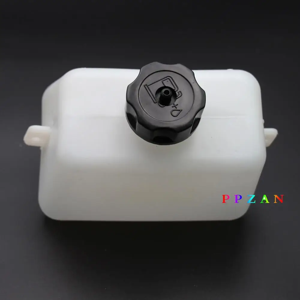 Газ бензин топливный бак пластиковый масляный фильтр шланг для 2 х тактный 43cc 47cc