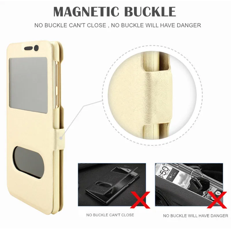 Роскошный чехол с окошком для экрана кожаный флип книжка iPhone 7 8 6S плюс 5 5S 4S X XS 11 12