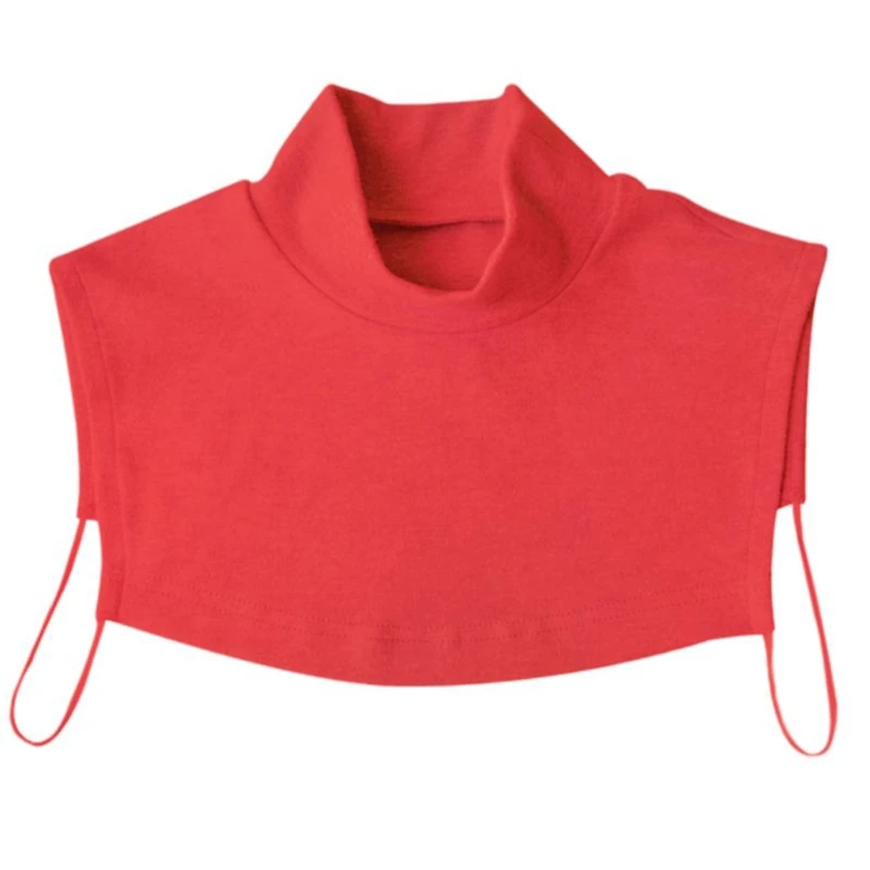 

2021 New Unisex Solid Color Turtleneck Half Top Dickey Detachable Fake Collar Neck Warmer