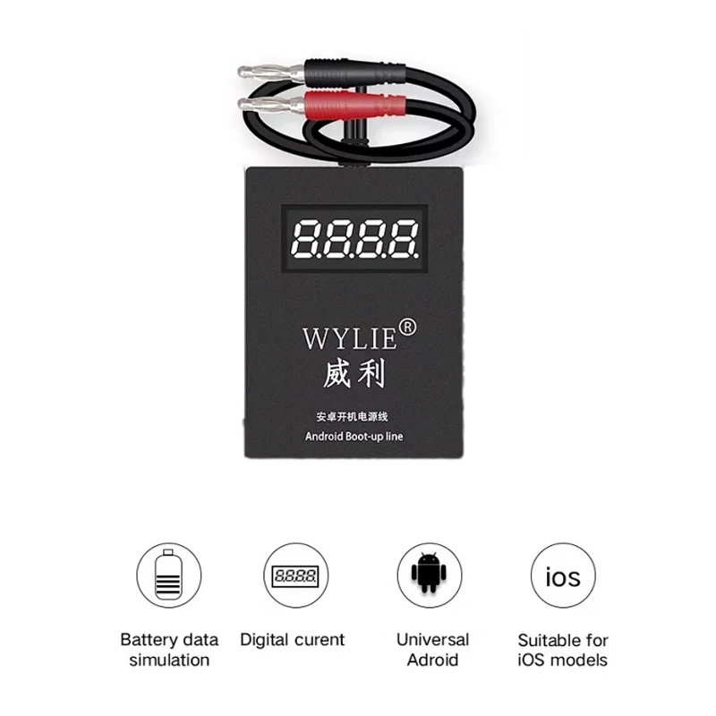 Power Supply iPower test Cable for iPhone 6 6P 6S 6SP 7 7P 8 8P X XS 11 11P MAX OPOP VIVO HAIWEI XIAOMI Samsung Android phone |