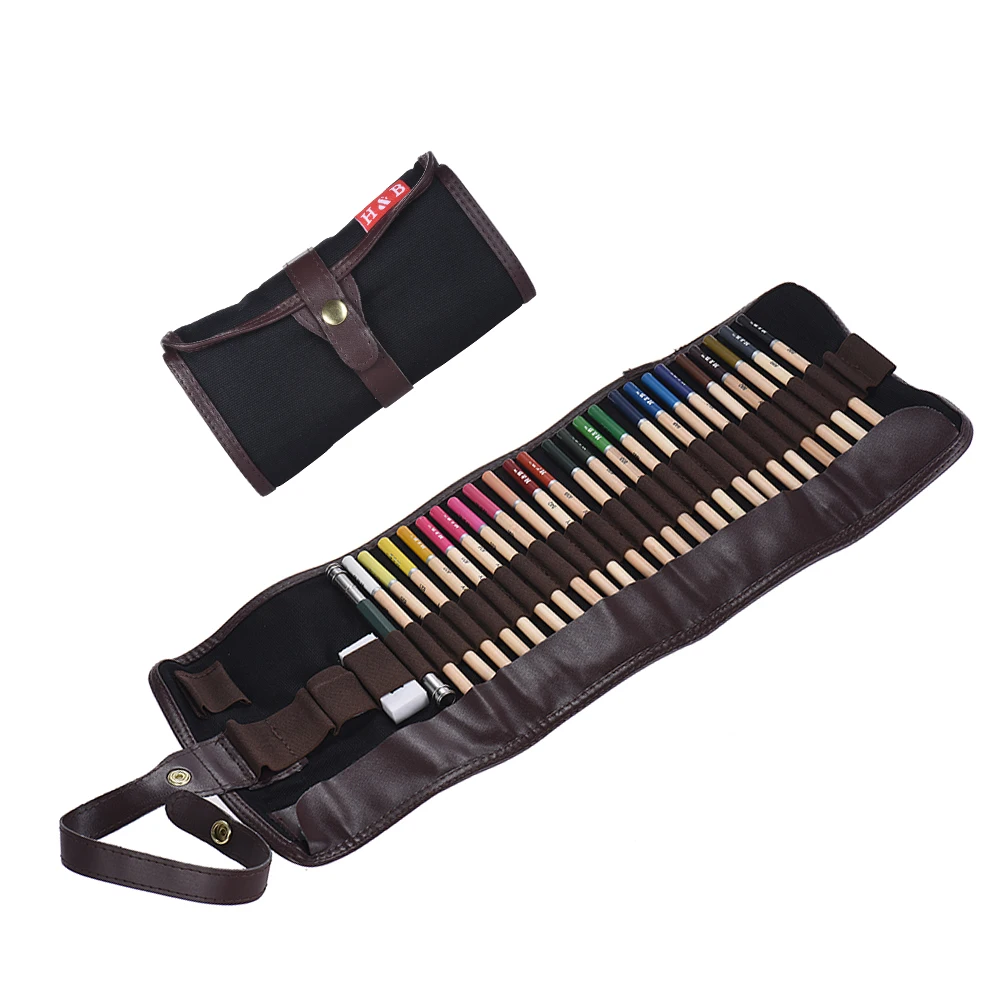 24 цвета Премиум предварительно заточенные цветные ed карандаши набор