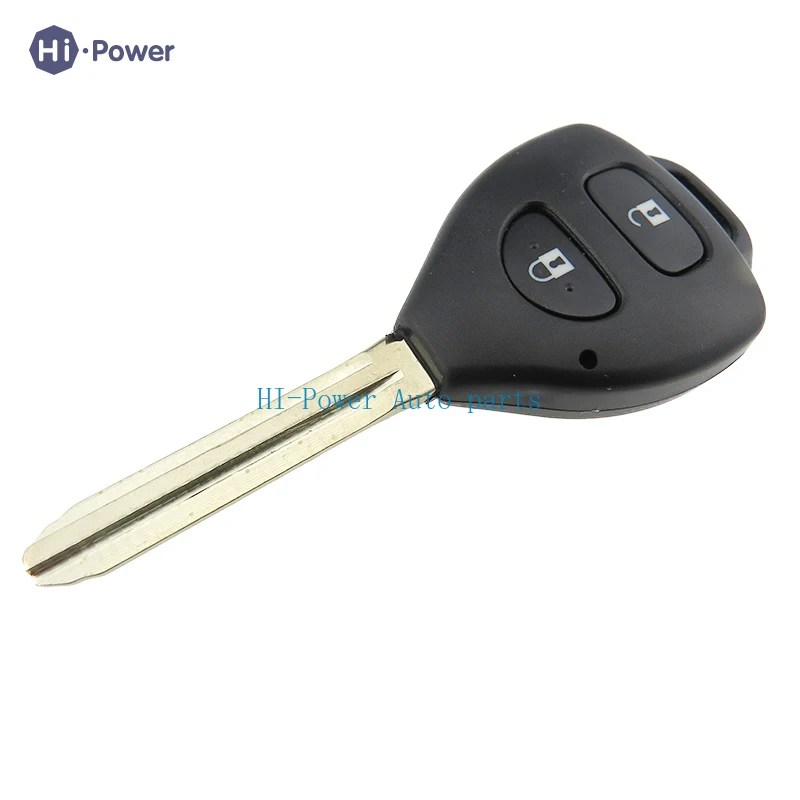 

2 Buttons Car Remote Key Shell Fob For TOYOTA Corolla Rav4 Yaris Avensis Avalon Hilux Echo Tarago Prado Key Cover Case